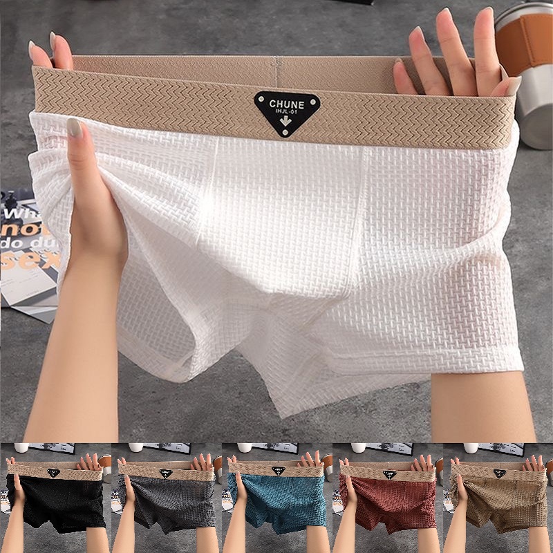 Multi Pack Underwear - 3PCS/Pack Underwear Solid Knit Striped Men's