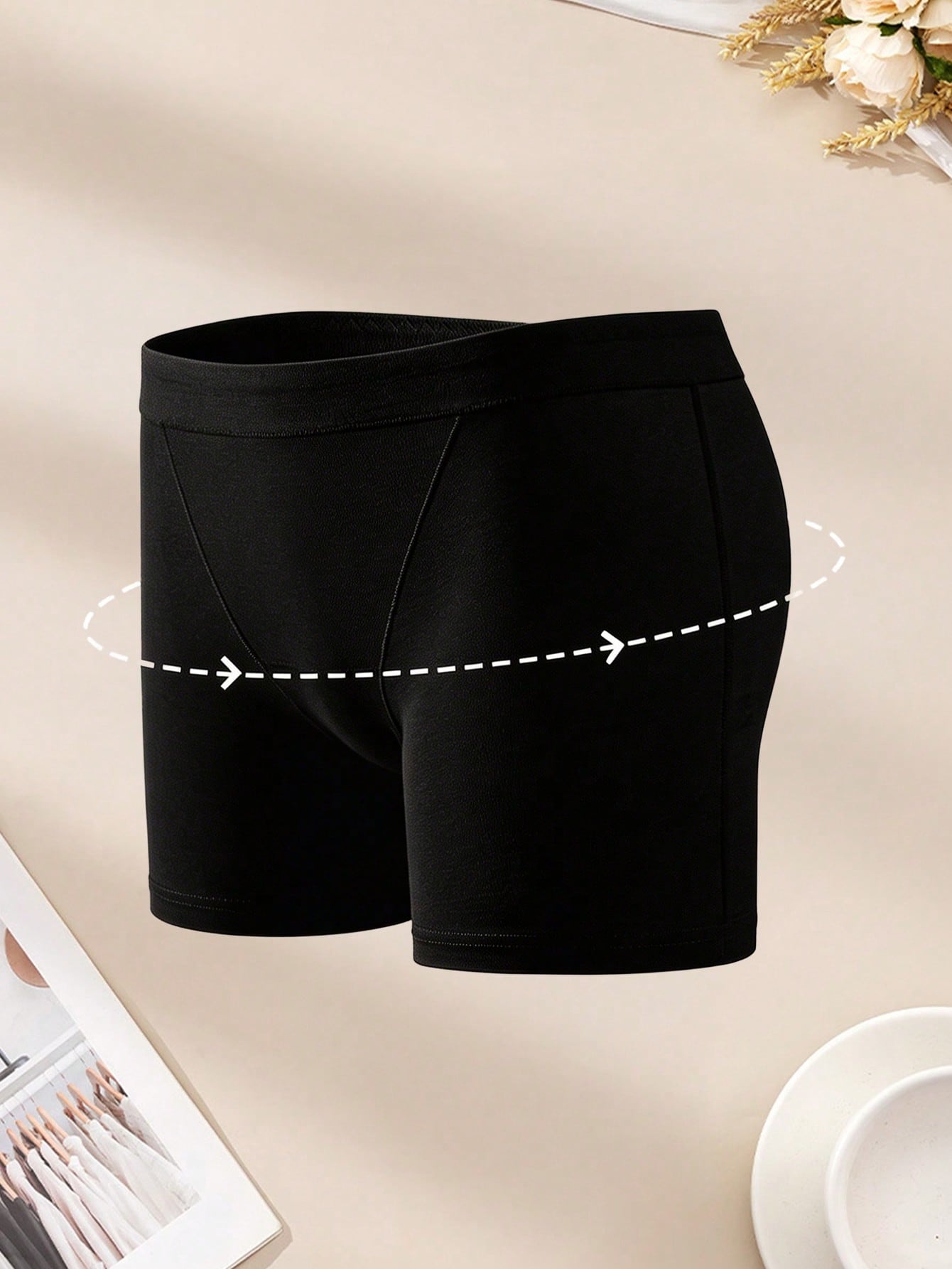 2PCS Cotton Safety Women's Sho - Boxer Brief Pack Cotton ulasan dan harga