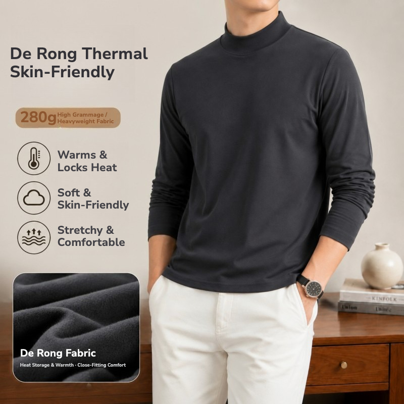 Men's 280g Double-Sided De Ron - Base Layer Top ulasan dan harga