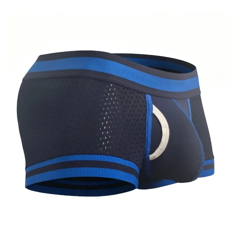 Men Mesh Boxer Briefs U Convex - Mesh Sport Boxer ulasan dan harga