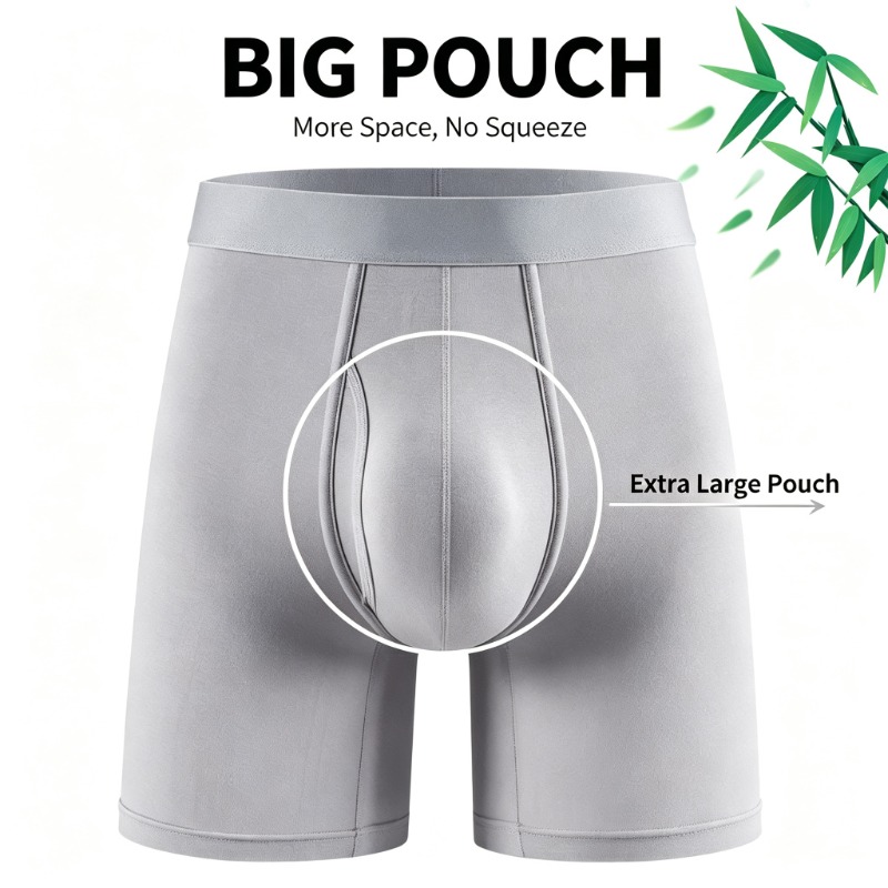 Big Pouch Men Bamboo Fiber Box - Bamboo Fiber Trunk ulasan dan harga
