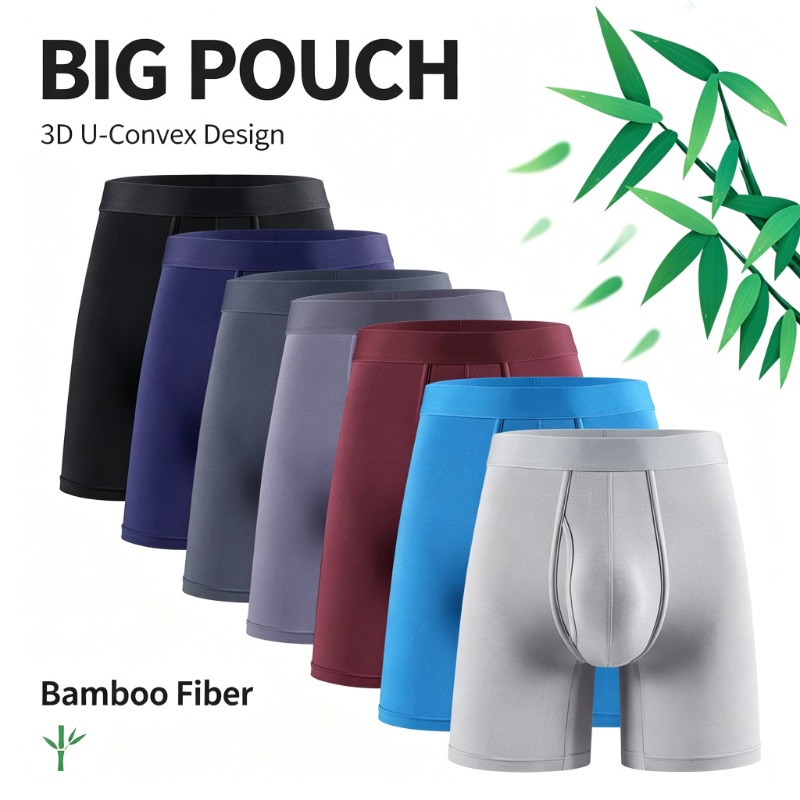 Big Pouch Men Bamboo Fiber Box - Bamboo Fiber Trunk ulasan dan harga
