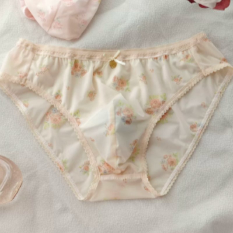 Japanese New Sweet Floral Bow  - Boxer Brief Pack Cotton ulasan dan harga