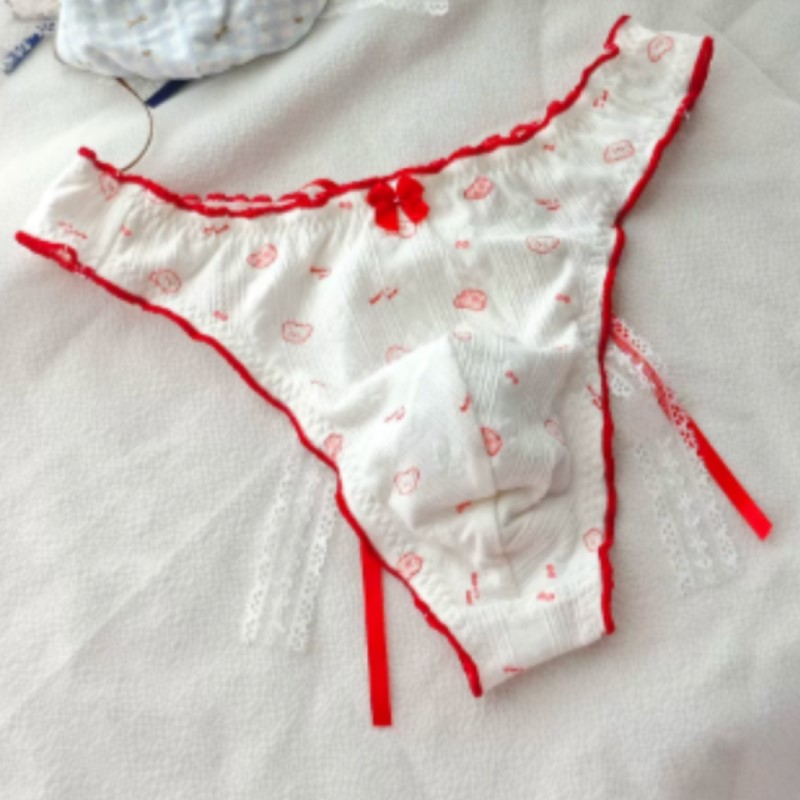 Japanese New Sweet Floral Bow  - Boxer Brief Pack Cotton ulasan dan harga