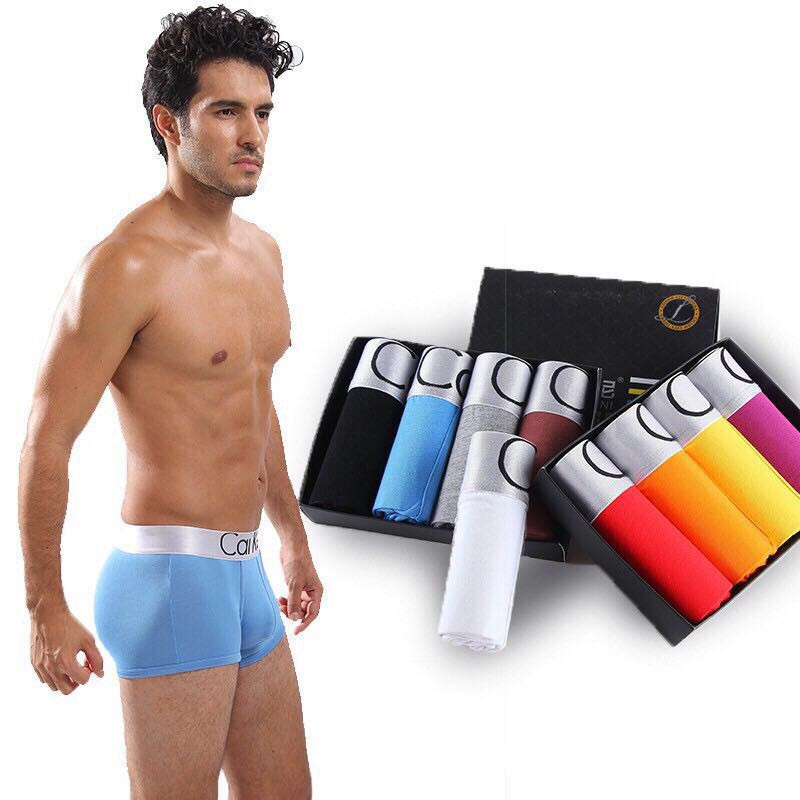 4Pcs/Lot Mens Underwear Boxers - Multi Pack Underwear ulasan dan harga
