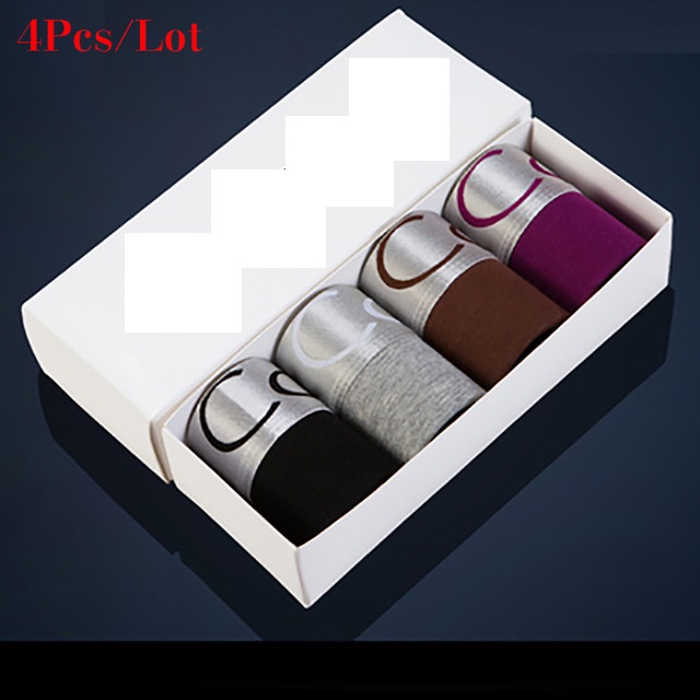 4Pcs/Lot Mens Underwear Boxers - Multi Pack Underwear ulasan dan harga