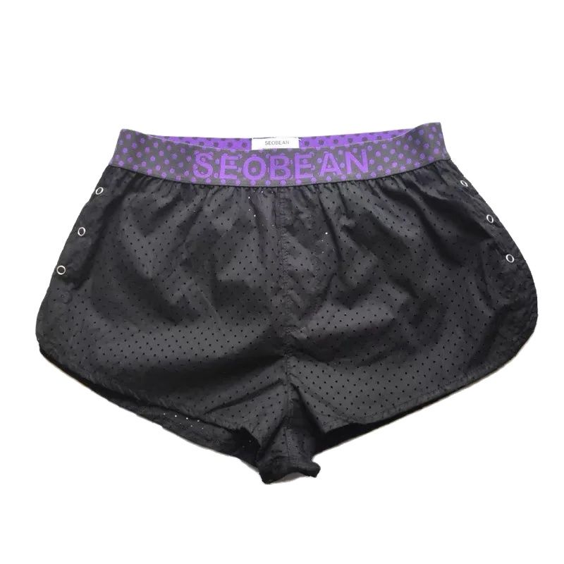 New Fashion Men button split B - Mesh Sport Boxer ulasan dan harga